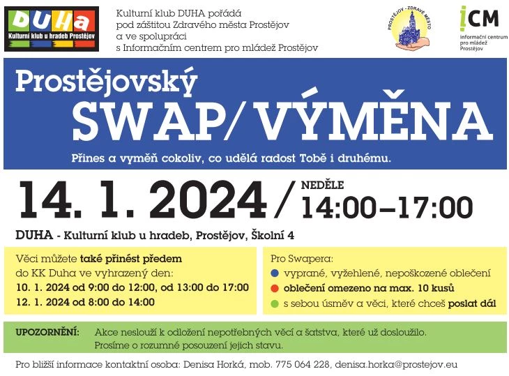Prostějovský SWAP – leden 2024